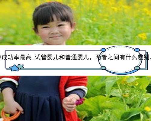 广州试管代孕成功率最高_试管婴儿和普通婴儿，两者之间有什么差别，医生这