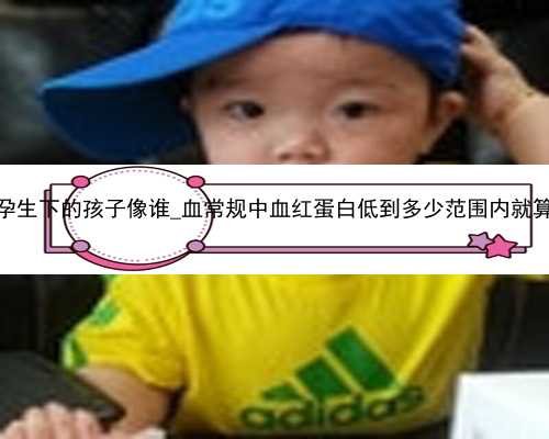 广州代孕生下的孩子像谁_血常规中血红蛋白低到多少范围内就算地贫？