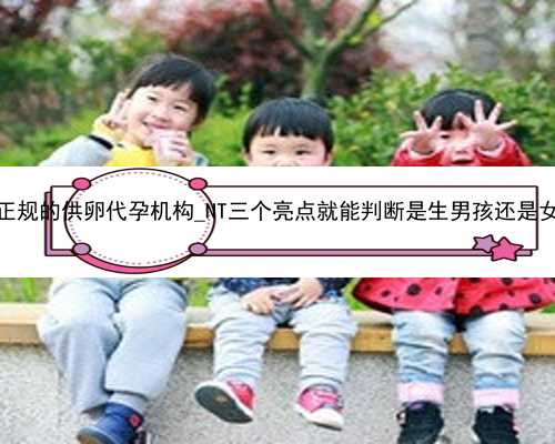 广州正规的供卵代孕机构_NT三个亮点就能判断是生男孩还是女孩？